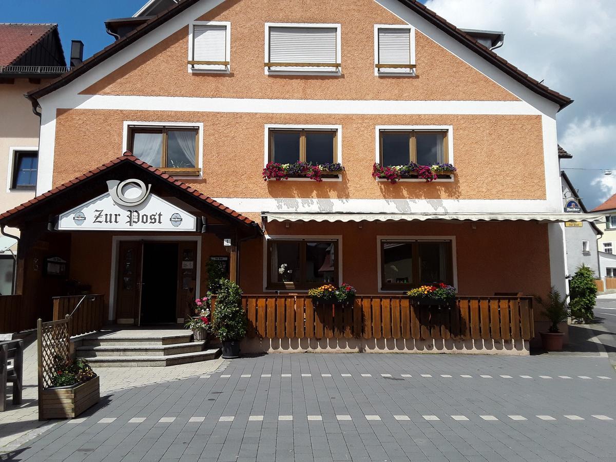 Landgasthof "Zur Post" Hotel Koenigstein  Bagian luar foto