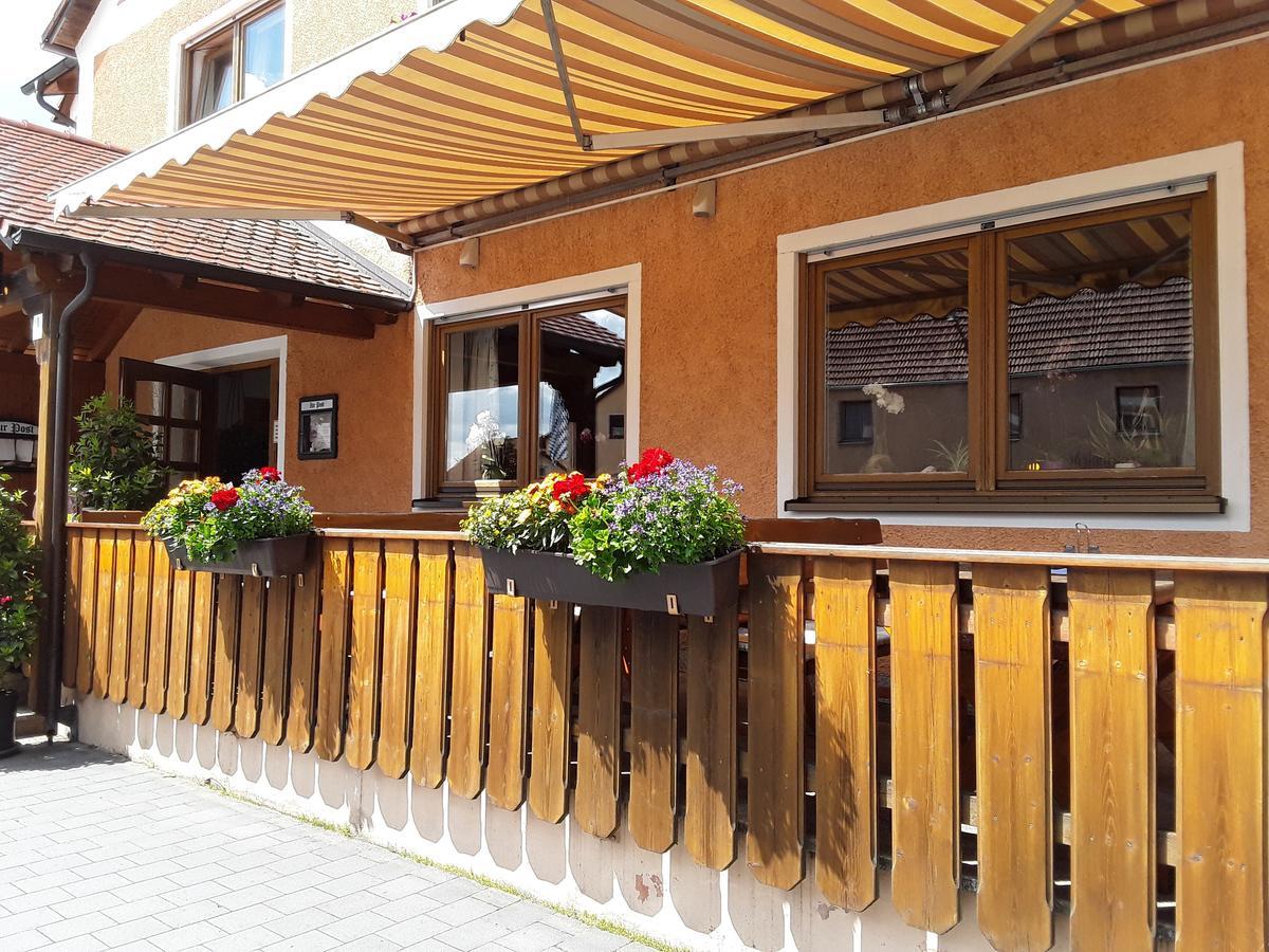 Landgasthof "Zur Post" Hotel Koenigstein  Bagian luar foto